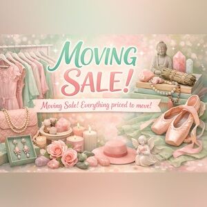 MOVING SALE 🌸🌸🌸 Everything must go 🌸🌸🌸 MOVING SALE 🌸🌸🌸